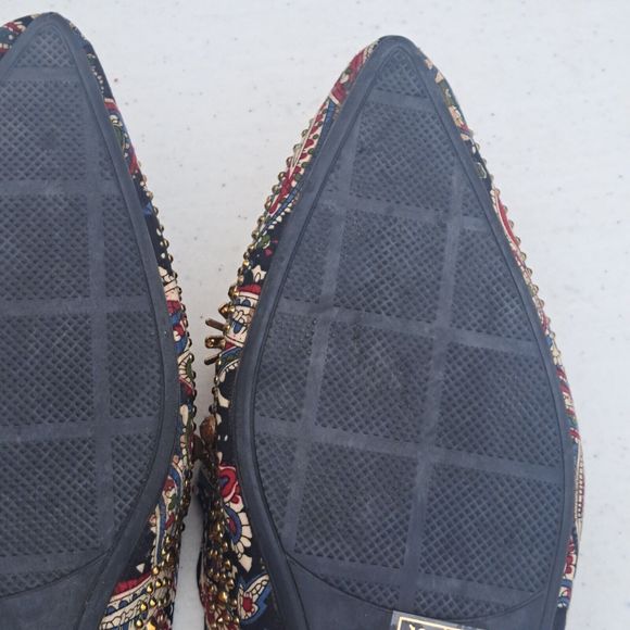 Luxury Women Mules Summer Slippers Shoes Flats Flip Flops  Stars Rhinestones - Picture 10 of 16